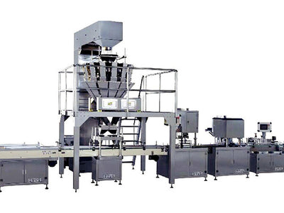Fully Automatic Particle Bottling Production Line for Granules, Nuts, and More Full Automatic Filling Capping and Labeling System