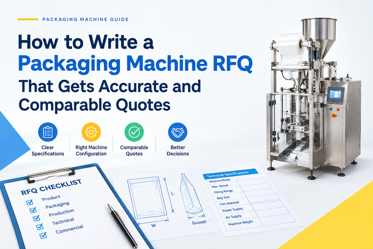 How to Write a Packaging Machine RFQ That Gets Accurate and Comparable Quotes