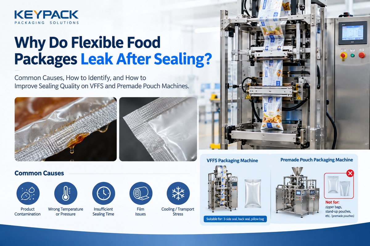 Why Do Flexible Food Packages Leak After Sealing?