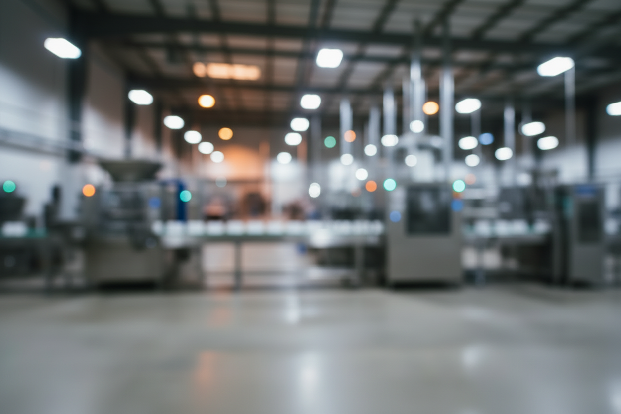 Snack packaging line showing multihead weigher, VFFS machine, checkweigher, and metal detector in a complete automated snack food packaging system