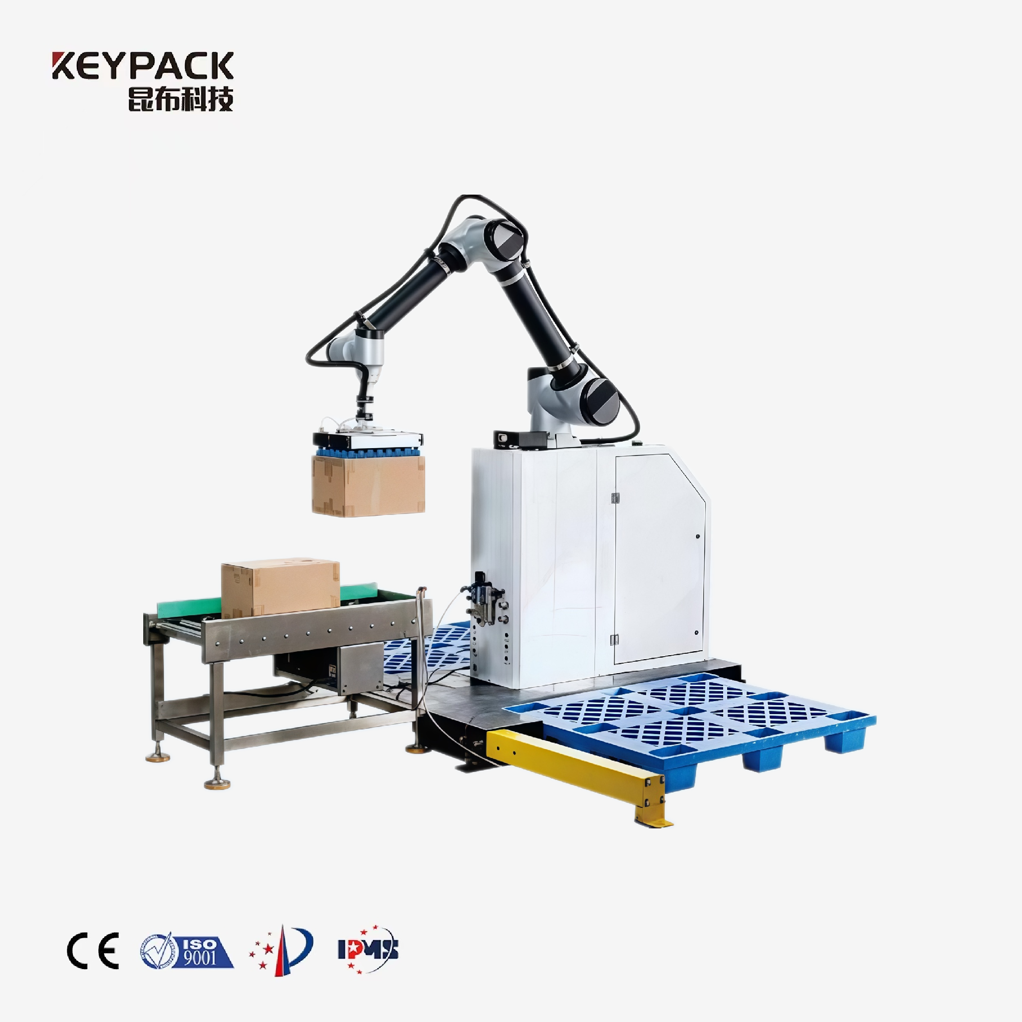 Automatic Palletizer for Carton Stacking and End-of-Line Automation