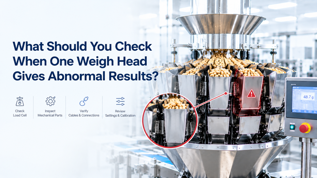 What Should You Check When One Weigh Head Gives Abnormal Results?