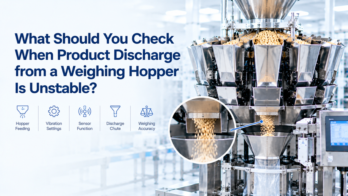 What Should You Check When Product Discharge from a Weighing Hopper Is Unstable?