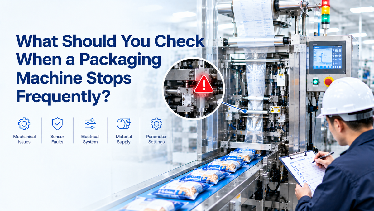 What Should You Check When a Packaging Machine Stops Frequently?