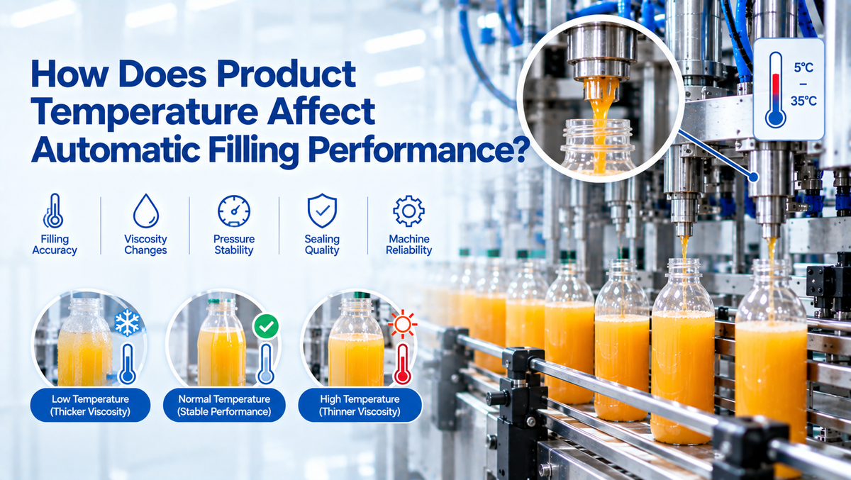 How Does Product Temperature Affect Automatic Filling Performance?
