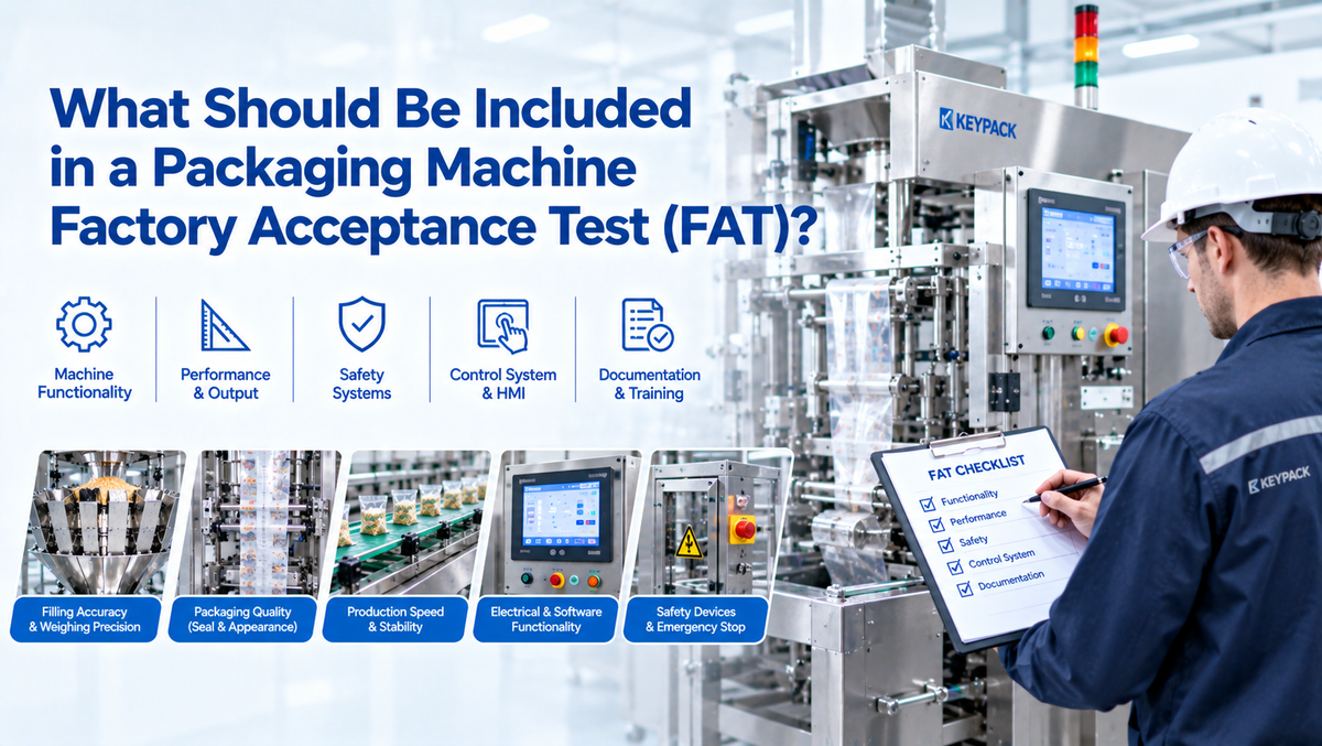 What Should Be Included in a Packaging Machine Factory Acceptance Test (FAT)?