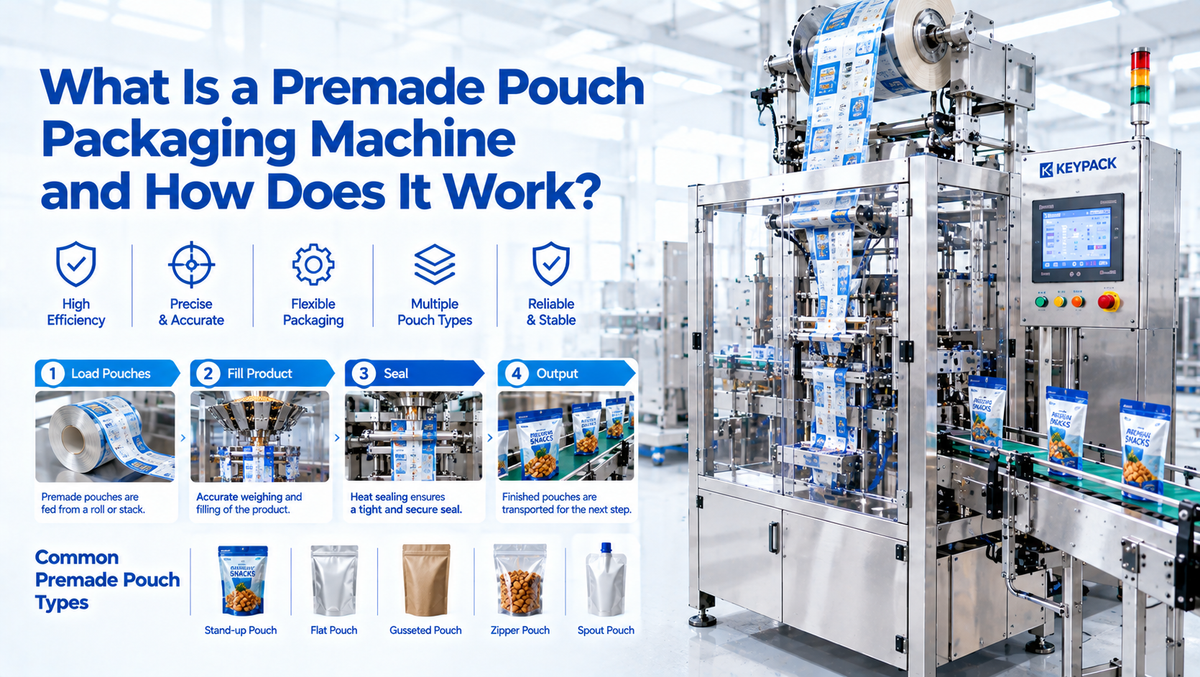 What Is a Premade Pouch Packaging Machine and How Does It Work?