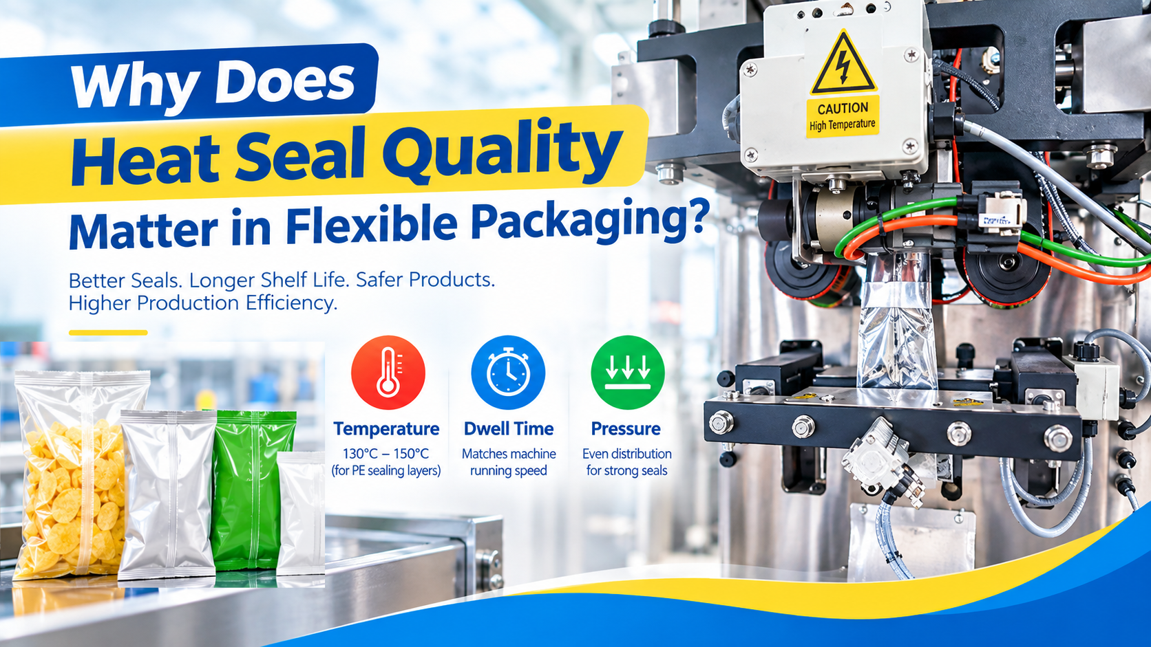 Heat Seal VFFS packaging macine