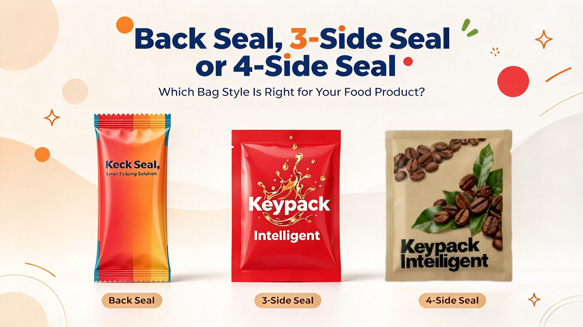 Back Seal, 3-Side Seal or 4-Side Seal: Which Bag Style Is Right for Your Food Product?