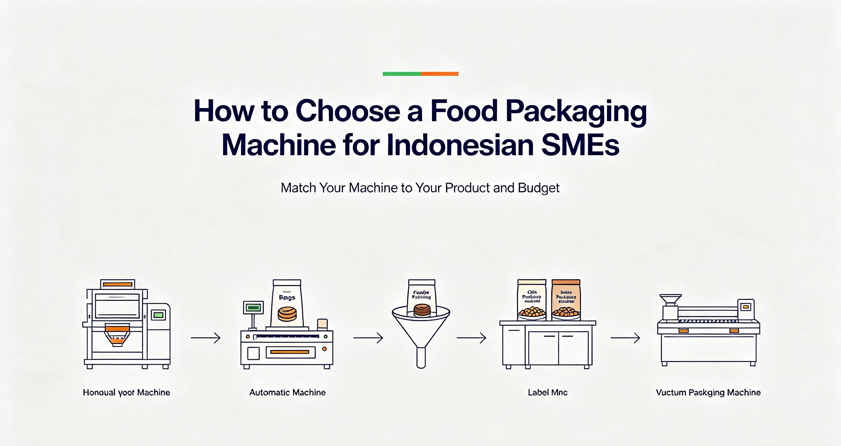 How to Choose a Food Packaging Machine for Indonesian SMEs?