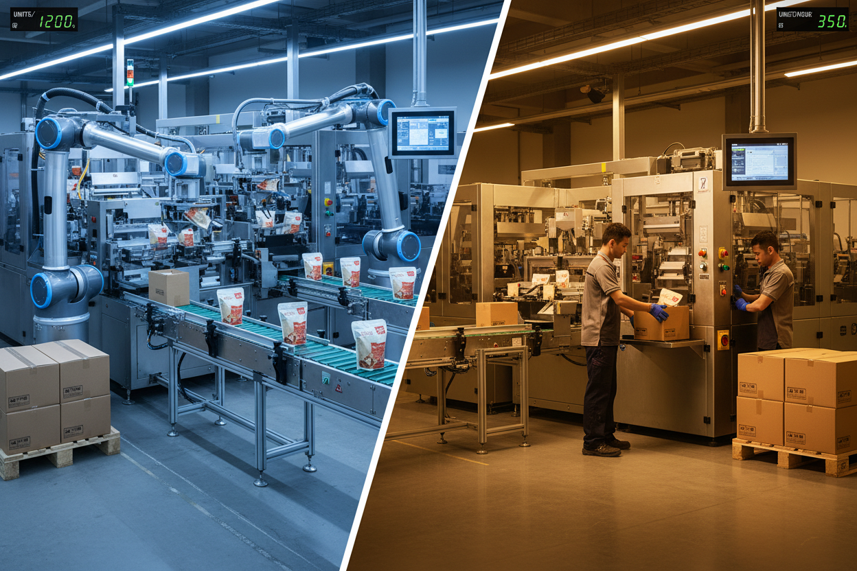 Automatic vs Semi-Automatic Packaging Machines: A Practical Selection Guide for Production Managers
