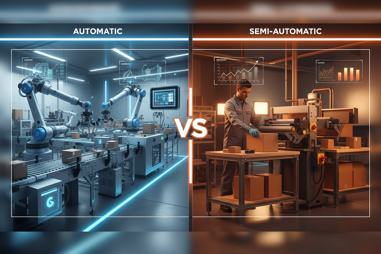 Automatic vs Semi-Automatic Packaging Machines: Cost and Efficiency Comparison