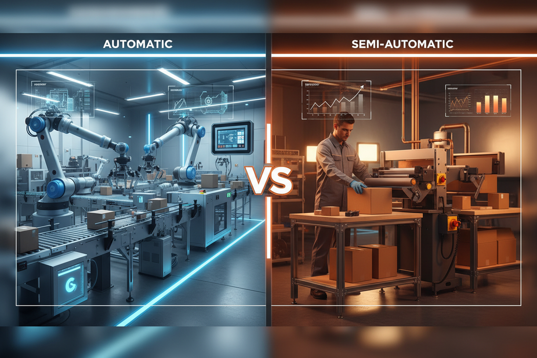 Automatic vs Semi-Automatic Packaging Machines: 2026 ROI & Cost ...