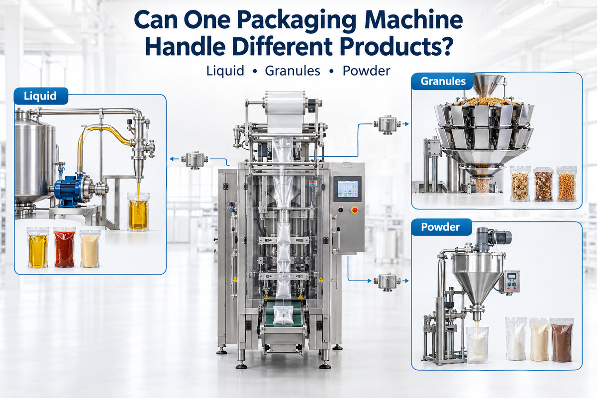 Can One Packaging Machine Handle Different Products?