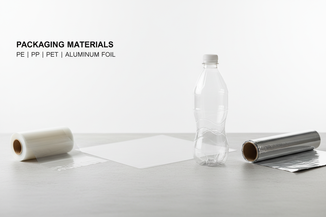 Food Packaging Materials Compared: PE vs PP vs PET vs Aluminum Foil – How to Choose the Right One