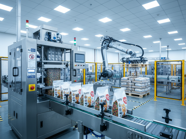 Pet Food Packaging Line Design Guide: Complete Automation Solutions from Bulk to Finished Product