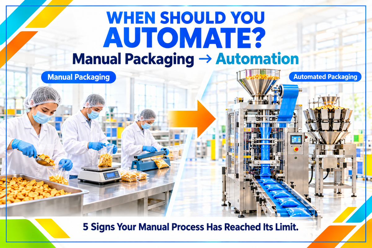 When Should a Manual Packaging Process Be Upgraded to Automation?