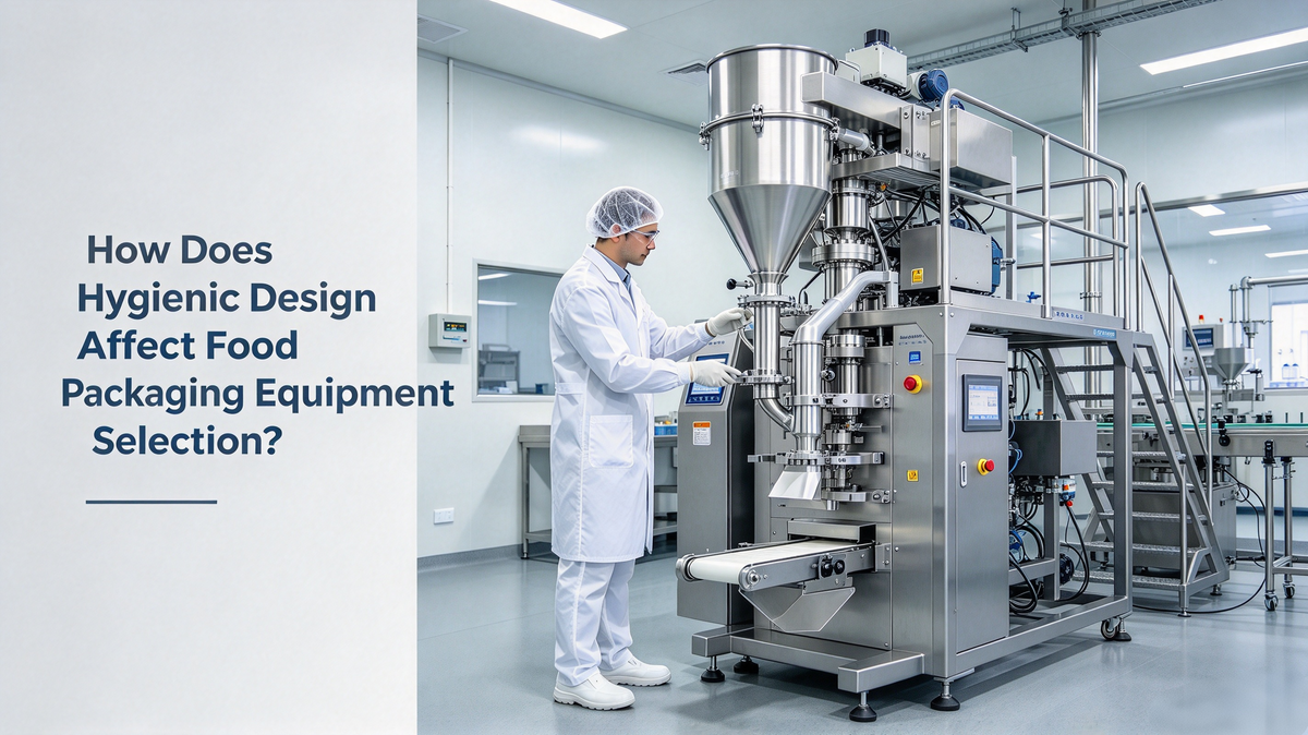 How Does Hygienic Design Affect Food Packaging Equipment Selection?