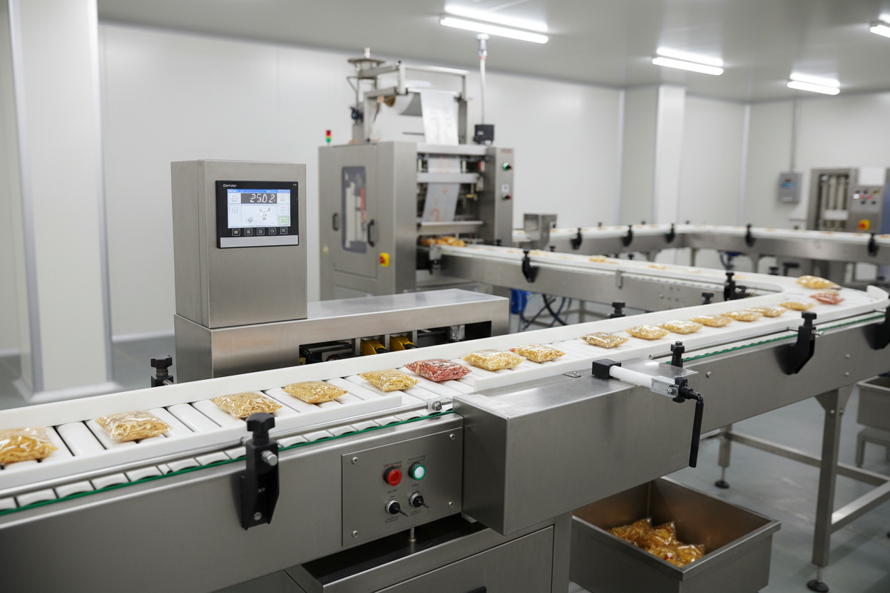 Checkweigher Integration with Packaging Lines: Ensuring Weight Compliance and Quality Control in Food Production