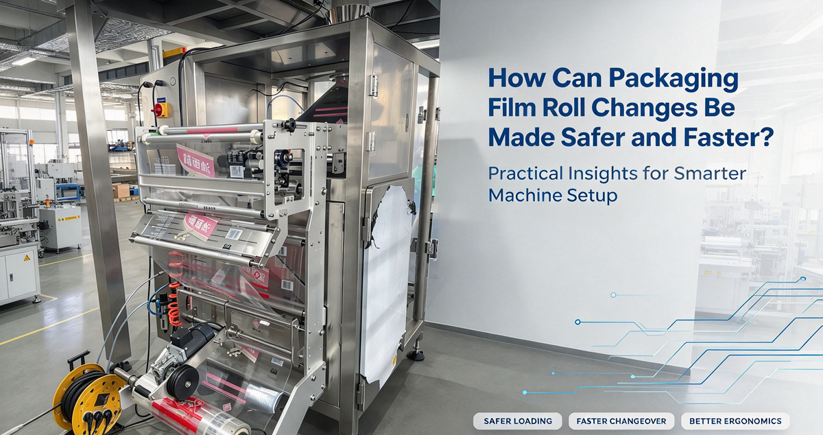 How Can Packaging Film Roll Changes Be Made Safer and Faster?