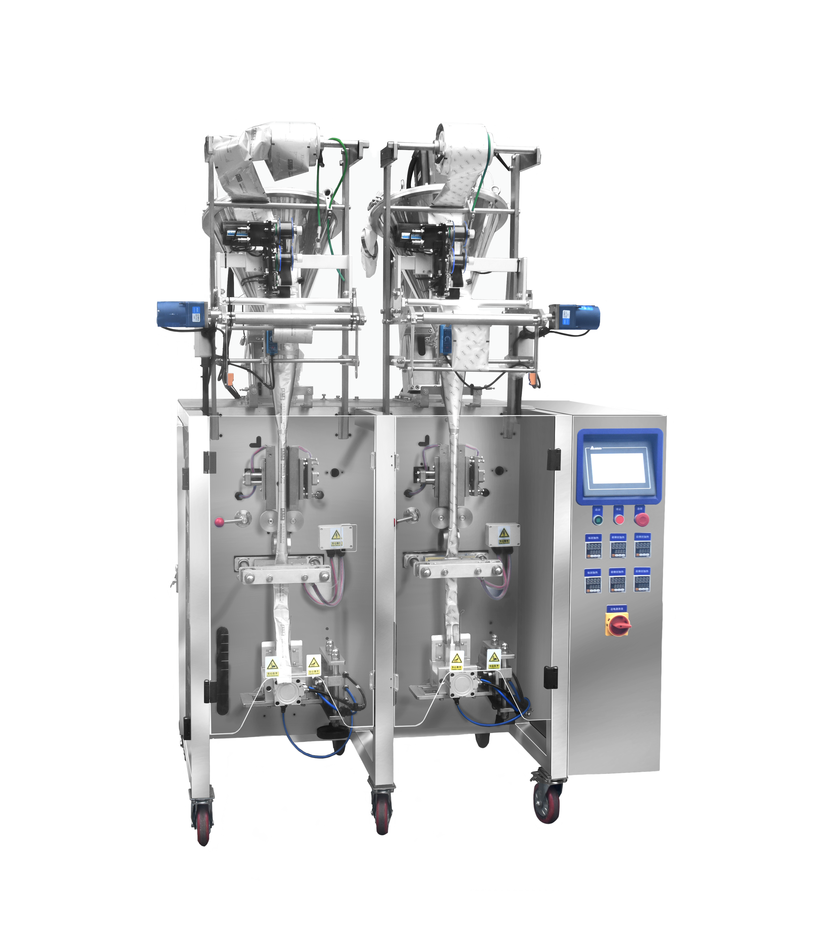Double-line Small Vertical Packaging Machine: High-Speed VFFS Solution for Multi-Lane Packaging