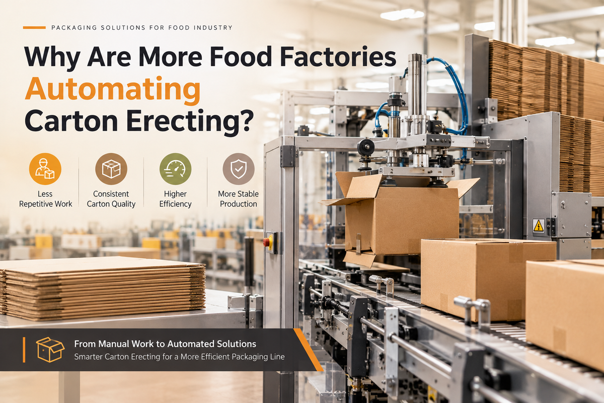 Why Are More Food Factories Automating Carton Erecting?