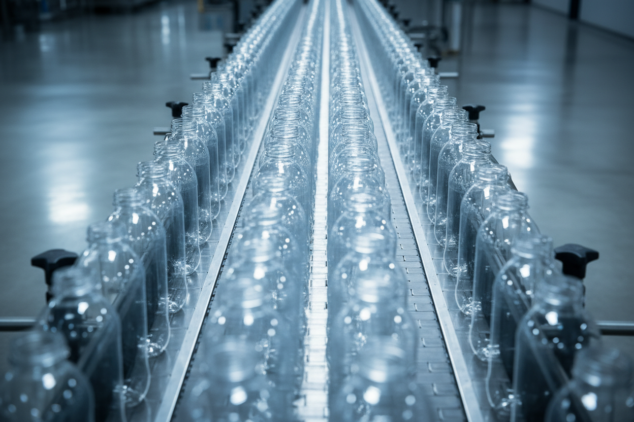 How a Bottle Unscrambler Improves the Start of a Bottling Line