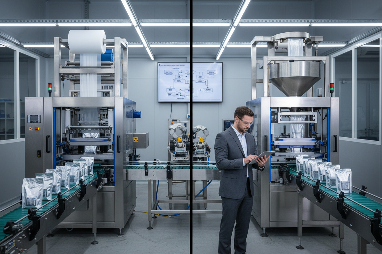 How to Choose Between VFFS and Premade Pouch Packaging Systems: A Decision Framework for Production Managers