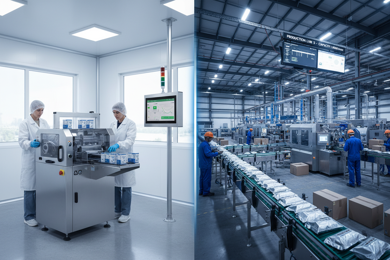 How to Choose the Right Food Packaging Machine for Your Business Scale (Startup vs. Industrial)