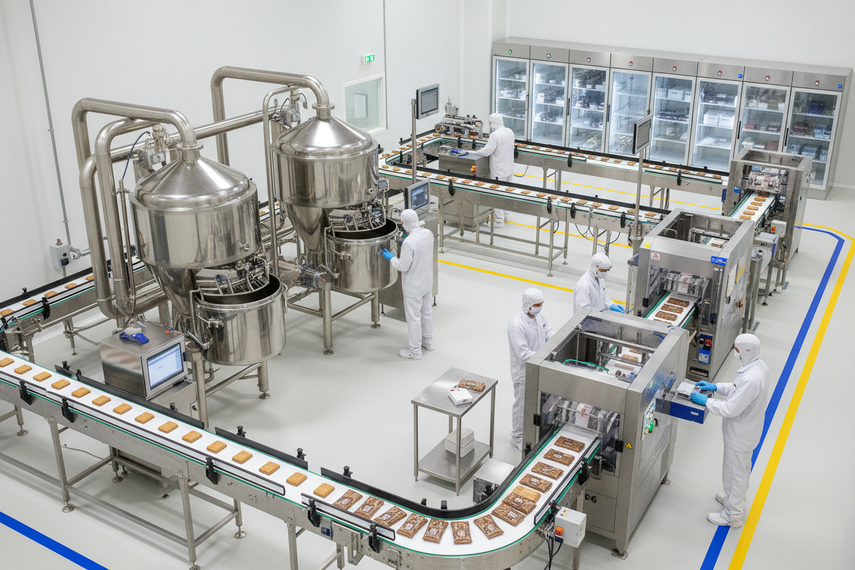 Key Equipment Needed for a Modern Food Processing Factory