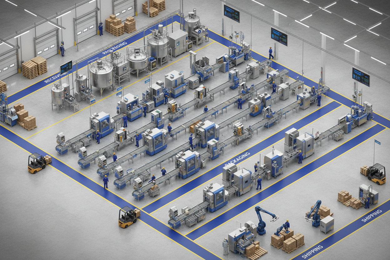 Packaging Equipment Layout Planning for Factories: Space, Workflow, and Scalability