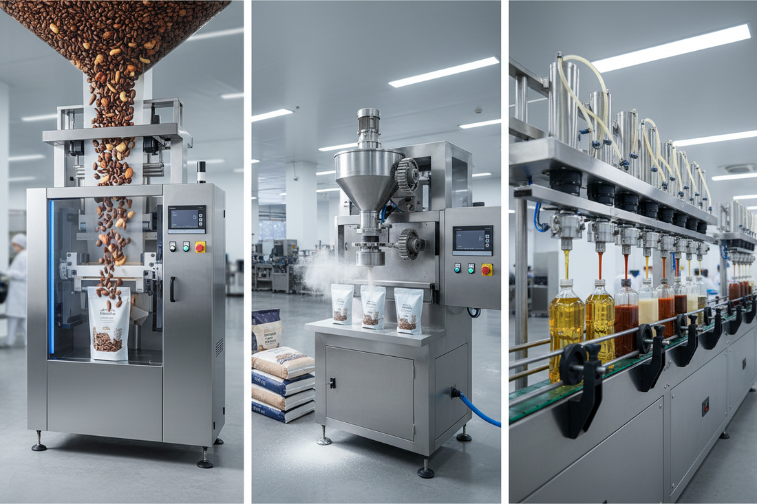 Packaging Machines for Granules, Powders & Liquids | VFFS Selection ...