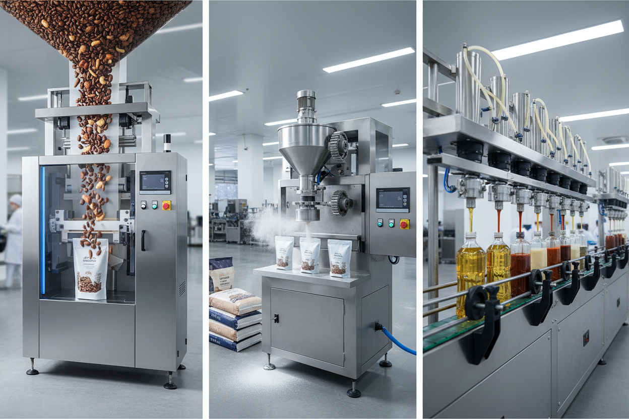 Packaging Machines for Granules, Powders, and Liquids: Selection Guide