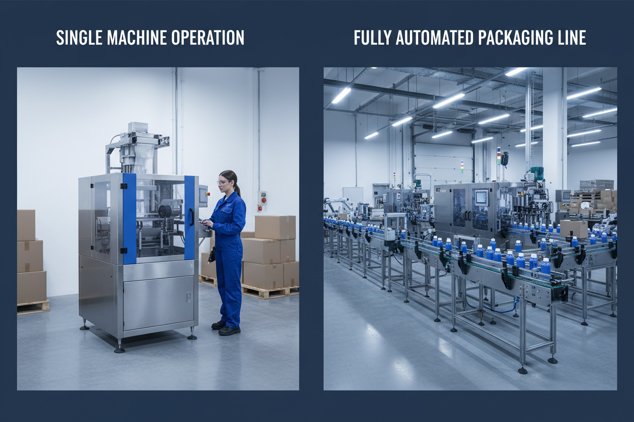 Single Machine Single Machine vs Complete Packaging Line: Which Is Better? | Decision ...