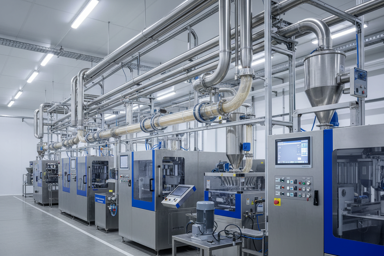 Vacuum Conveying Systems in Modern Packaging Lines: Key Benefits and Setup Tips