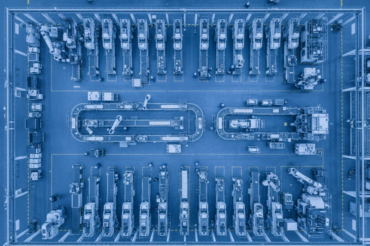Round bottle labeling machine applying label with precision servo control on a production line