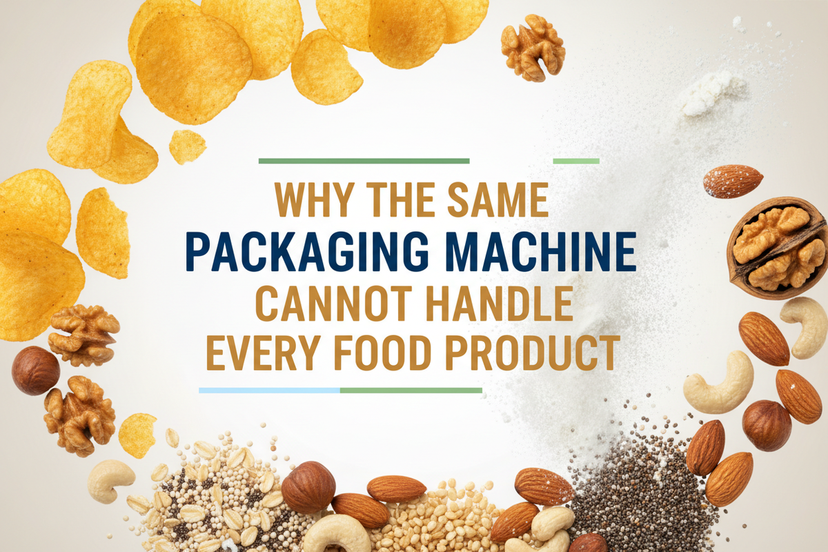 Why the Same Packaging Machine Cannot Handle Every Food Product