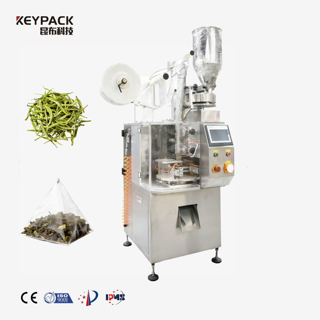 Triangle Tea Bag Vertical Form-Fill-Seal Machine Triangle Tea Bag VFFS Machine Keypack Intelligent Technology Co., Ltd.