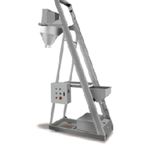 Kunbupack Inclined Single-Bucket Elevator - Auxiliary Conveyor for Food & Nuts