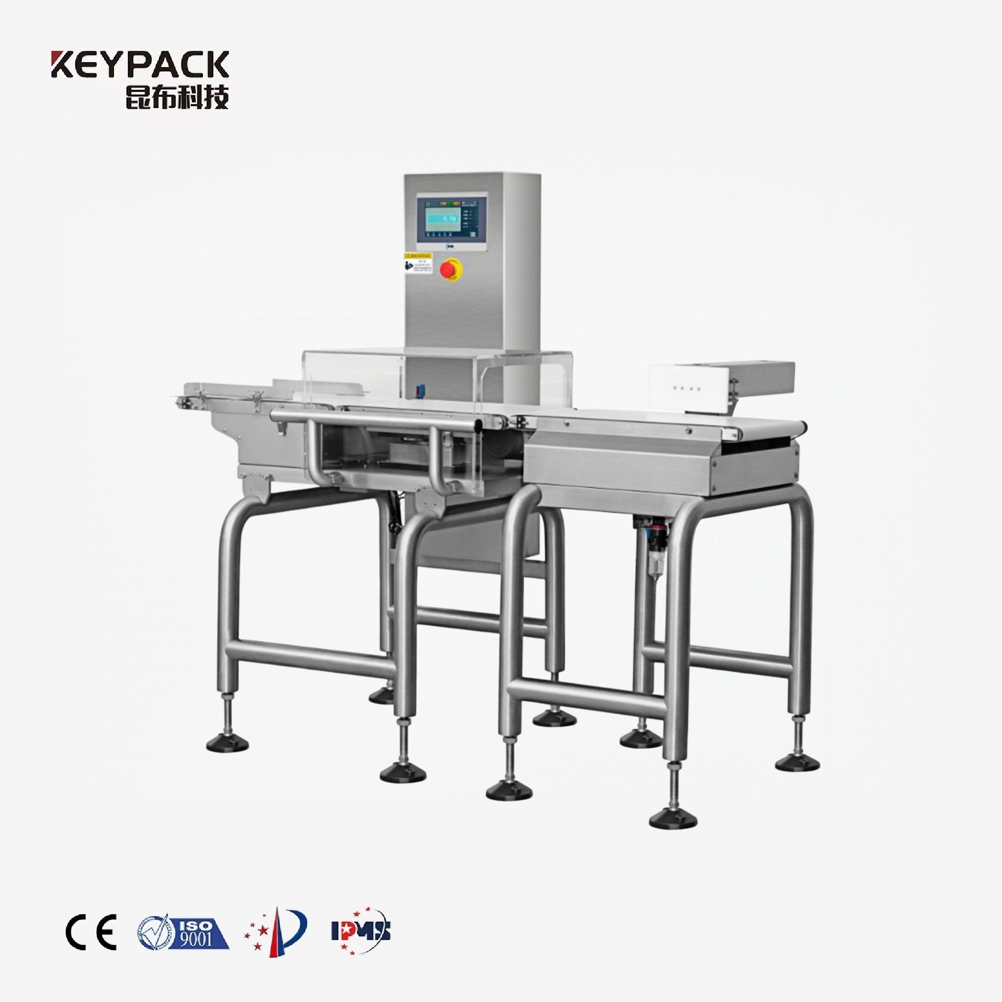 Online Checkweigher Parameter JZ-400 Checkweigher Keypack Intelligent Technology Co., Ltd.