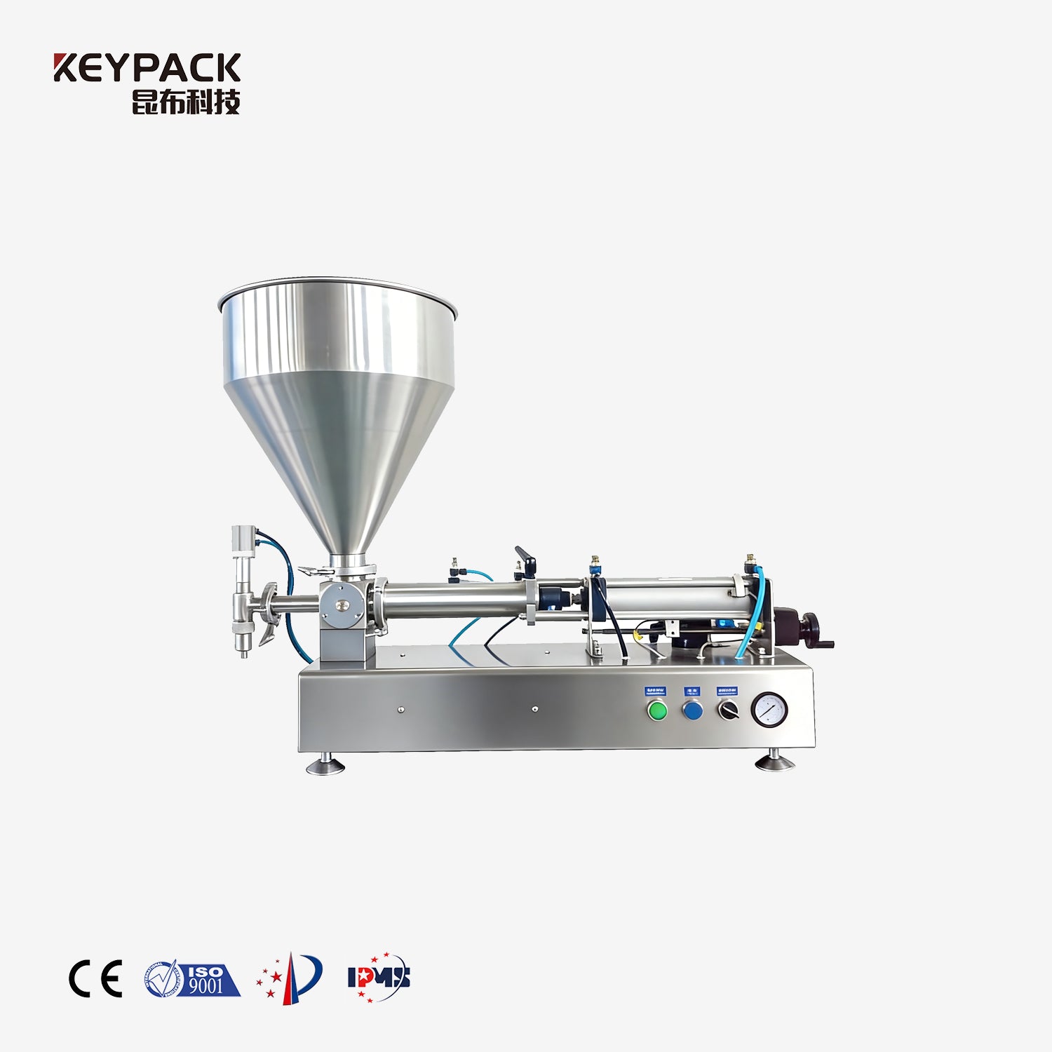 Liquid Metering Pump - Volumetric Metering for Liquids & Pastes Multihead Weigeher Packing Machine KEYPACK INTELLIGENT TECHNOLOGY CO.,LTD