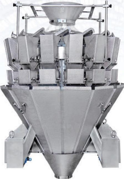 Kunbupack Noodle Combination Scale - High-Speed Weighing for Wet Soft Strip Materials Multihead Weigeher Packing Machine