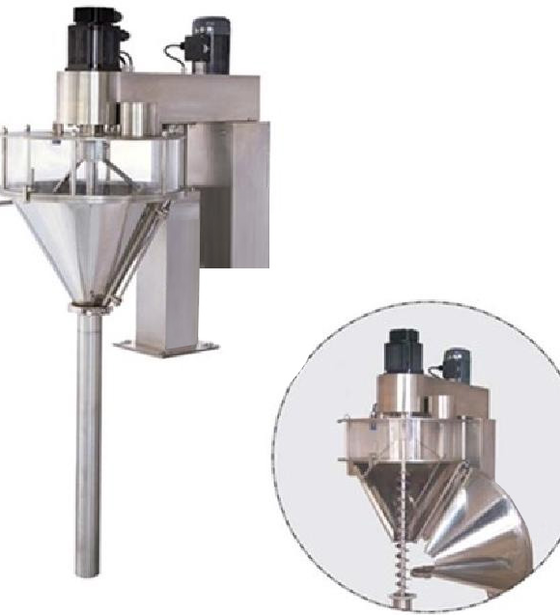 Kunbupack Screw Metering Machine - Powder Metering with 304 Stainless Steel & Teflon Multihead Weigeher Packing Machine