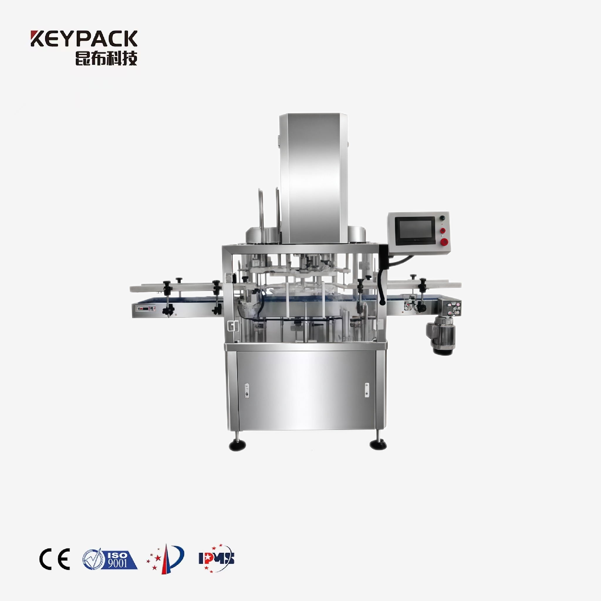 Servo Can Seaming Machine - Automatic Can Sealing Machine with Dual Seaming Rollers Can Sealing Equipment Keypack Intelligent Technology Co., Ltd.