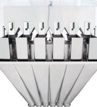 Kunbupack Six-Linear Weighing Scale - Precise Weighing for Multi-Type Materials Multihead Weigeher Packing Machine