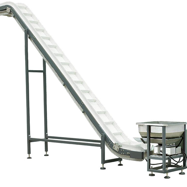 Kunbupack Steeply Inclined Belt Conveyor - Auxiliary Transport for Large Granule Frozen Products