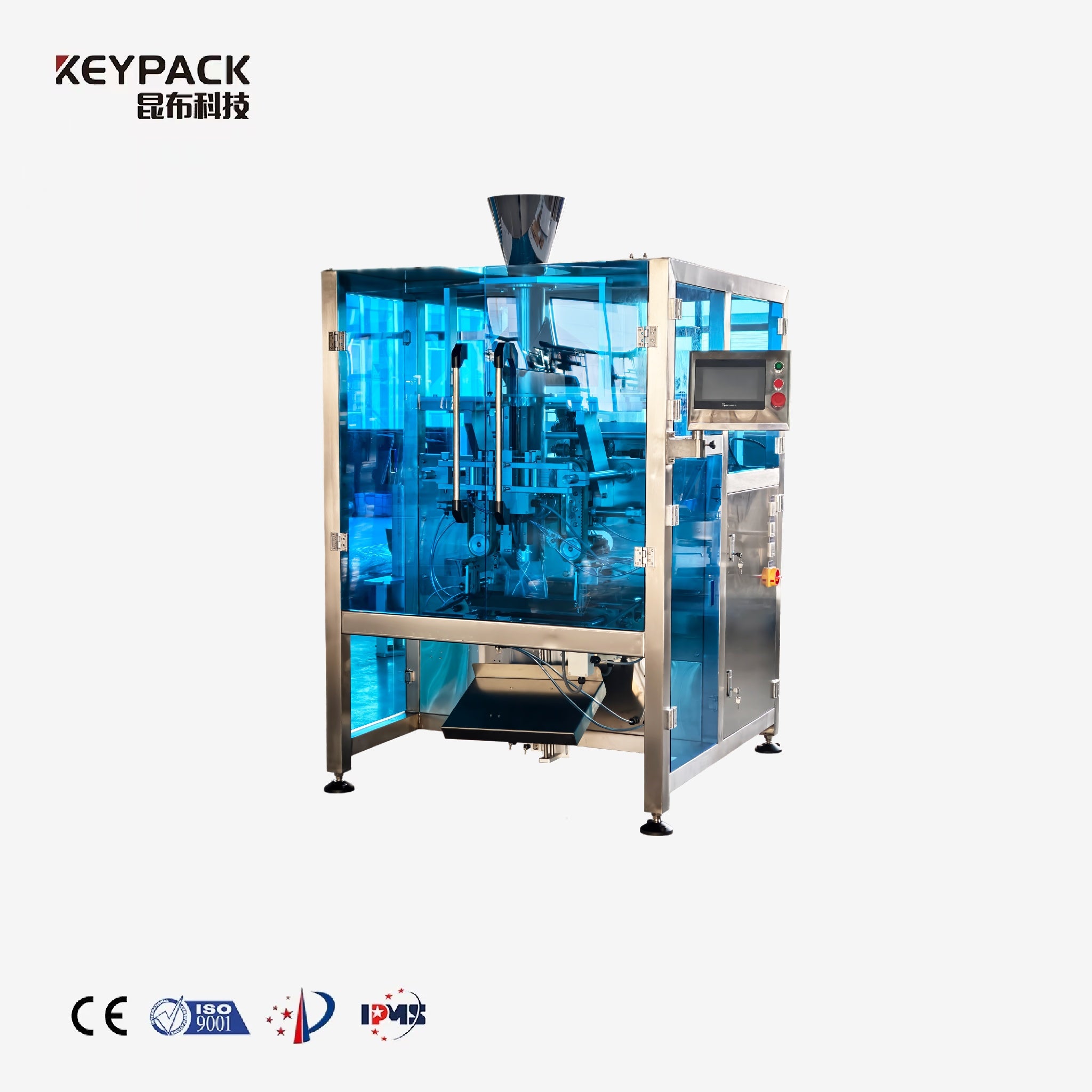 Vertical Form-Fill-Seal Machine Packaging KL820 Vertical Form-Fill-Seal Machine Keypack Intelligent Technology Co., Ltd.