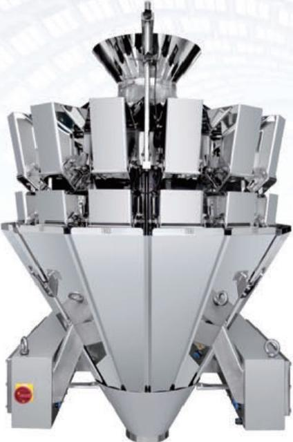 Kunbupack Waterproof Combination Scale - IP68 Washdown for Oily/Wet Fresh Foods Multihead Weigeher Packing Machine