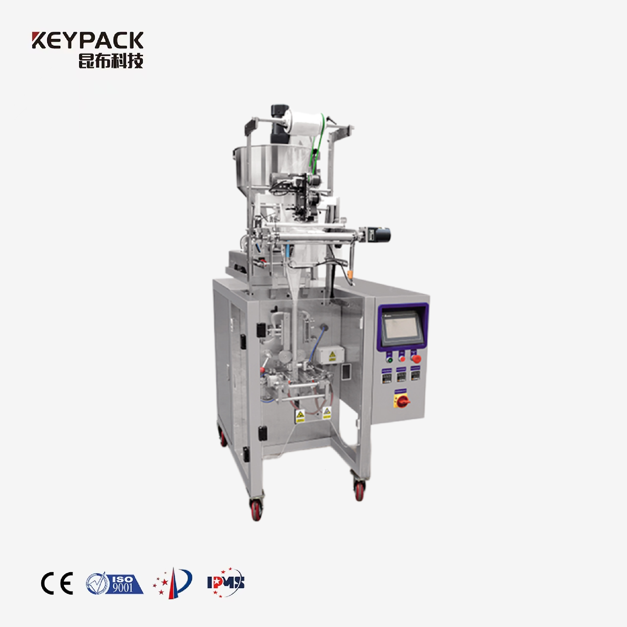 Small VFFS Packaging Machine for 3/4 Side Seal & Shaped Bags VFFS Machine Keypack Intelligent Technology Co., Ltd.