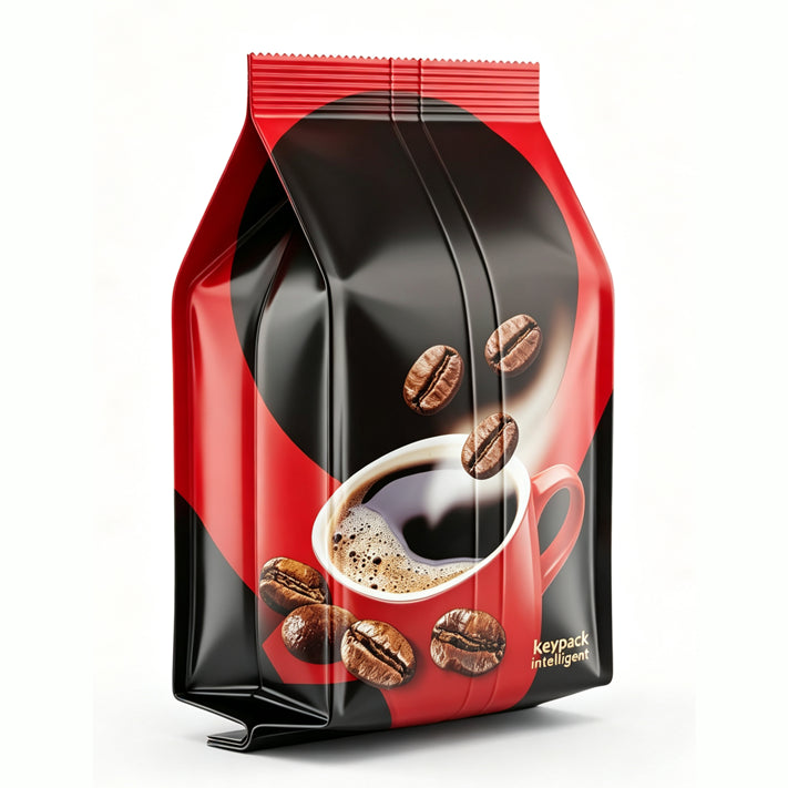 Side Gusset Bag——Expandable side folds — coffee beans, pet food, bulk